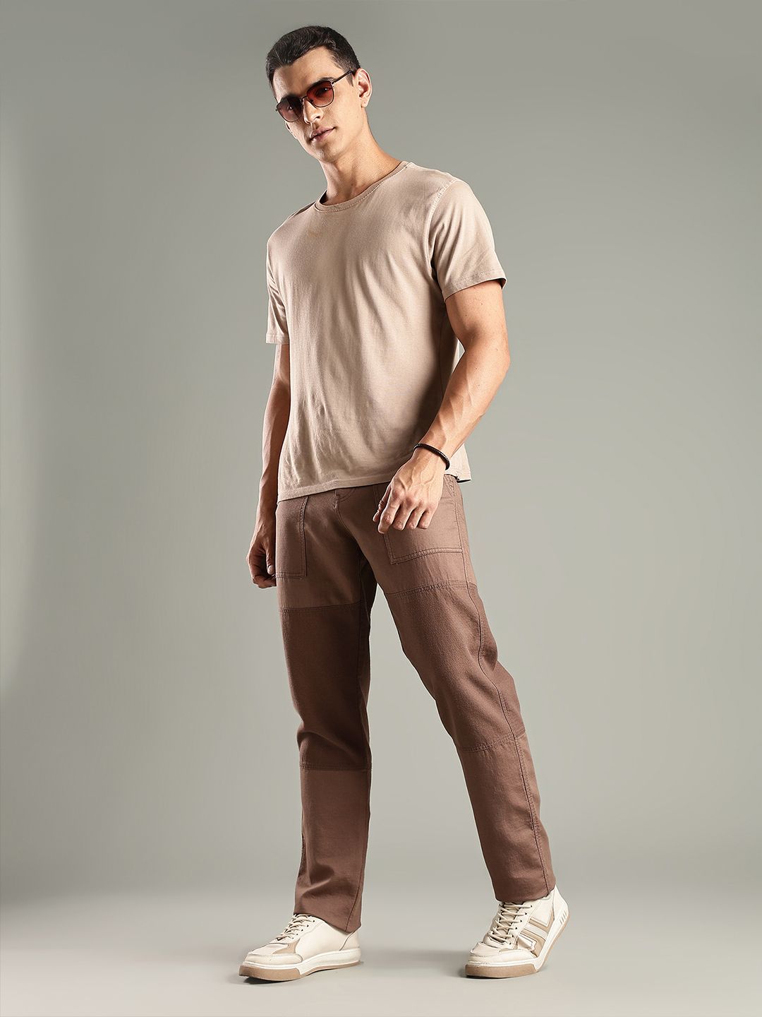 Thomas Scott Men Smart Easy Wash Chinos Trousers