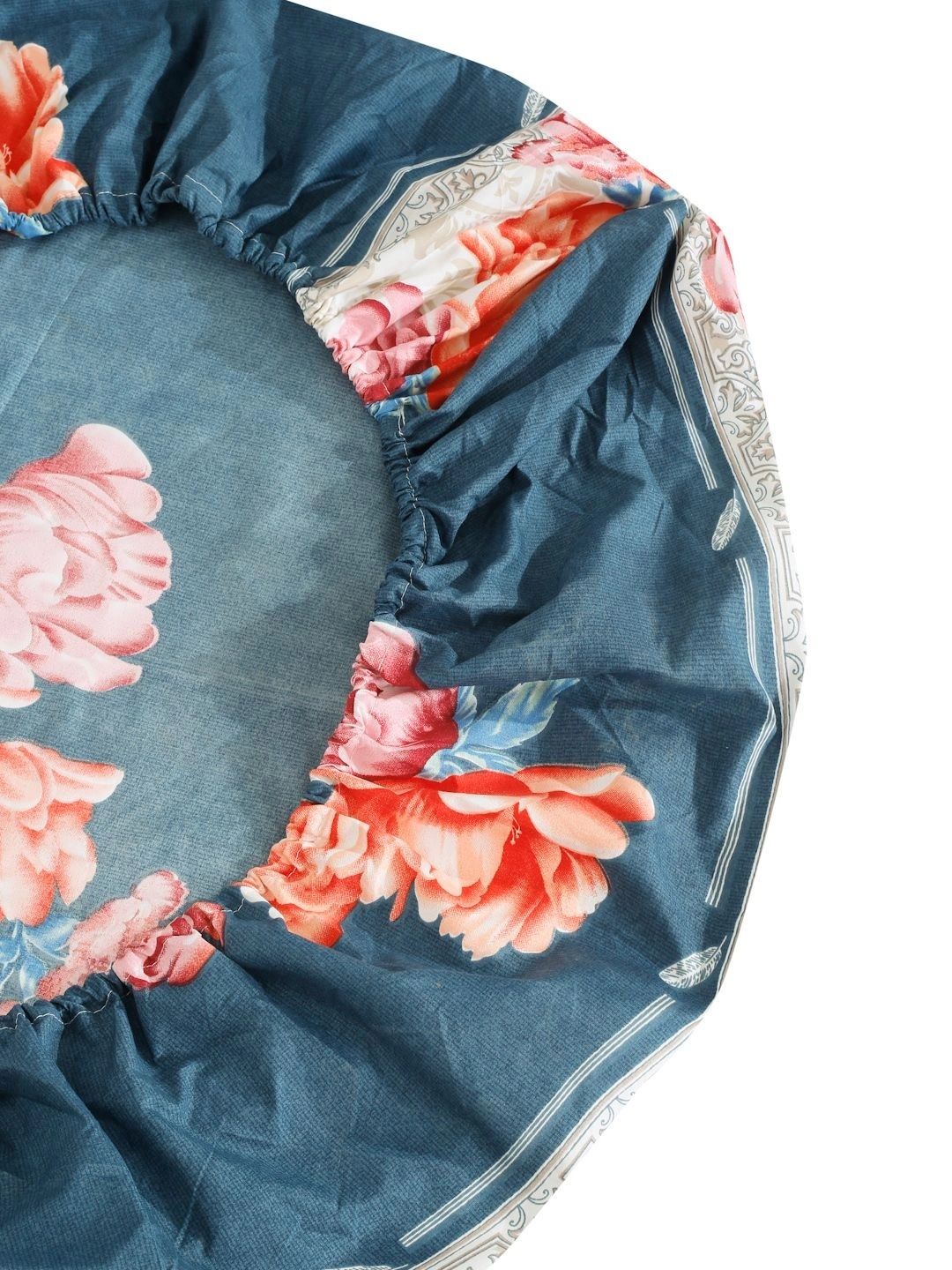 Moda Rapido X KLOTTHE Berwarna-warni & Bunga Merah Jambu 300 TC Cadar Bujang dengan 1 Sarung Bantal