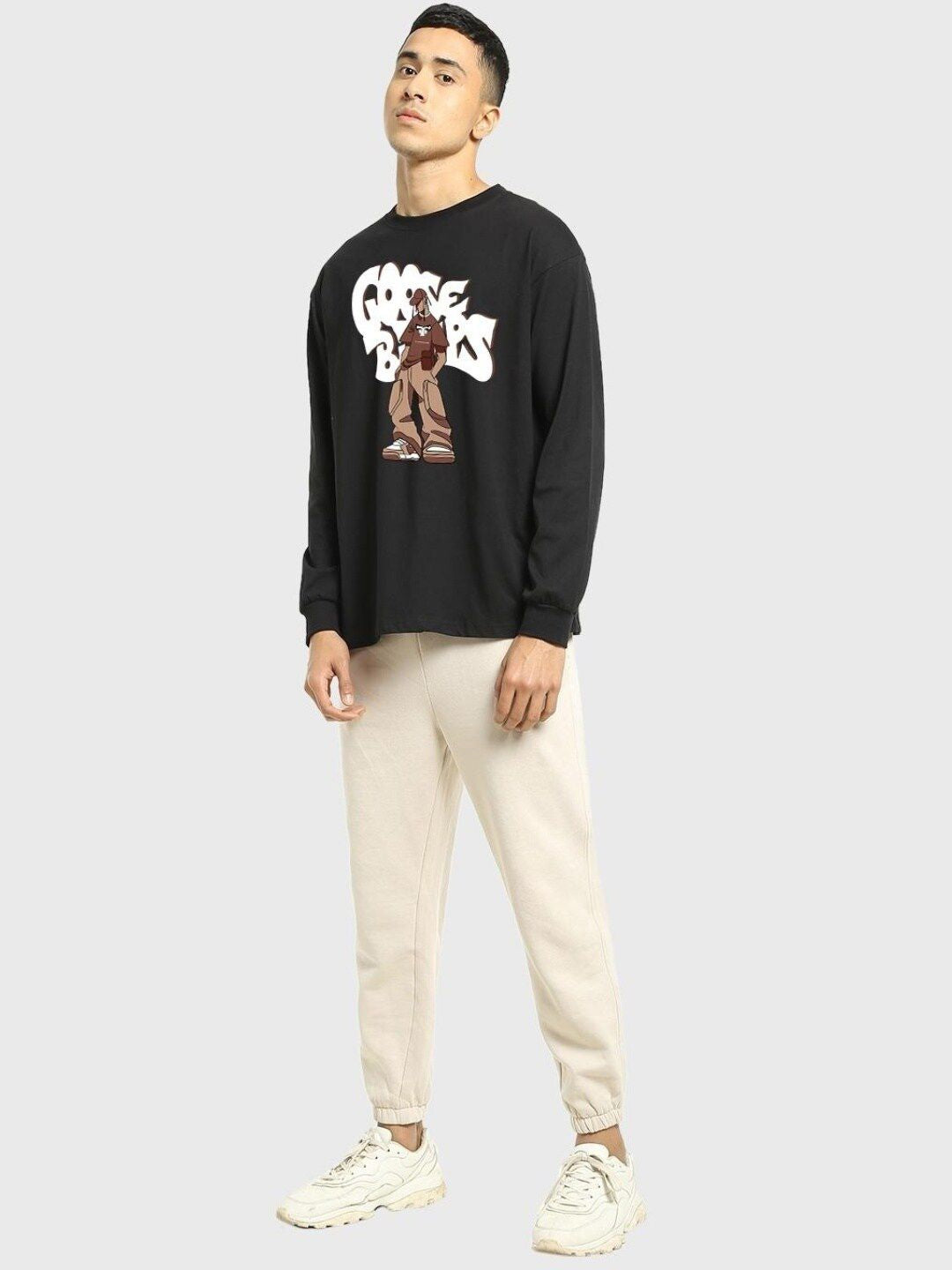 Bewakoof Men Printed Oversize Cotton T-shirt