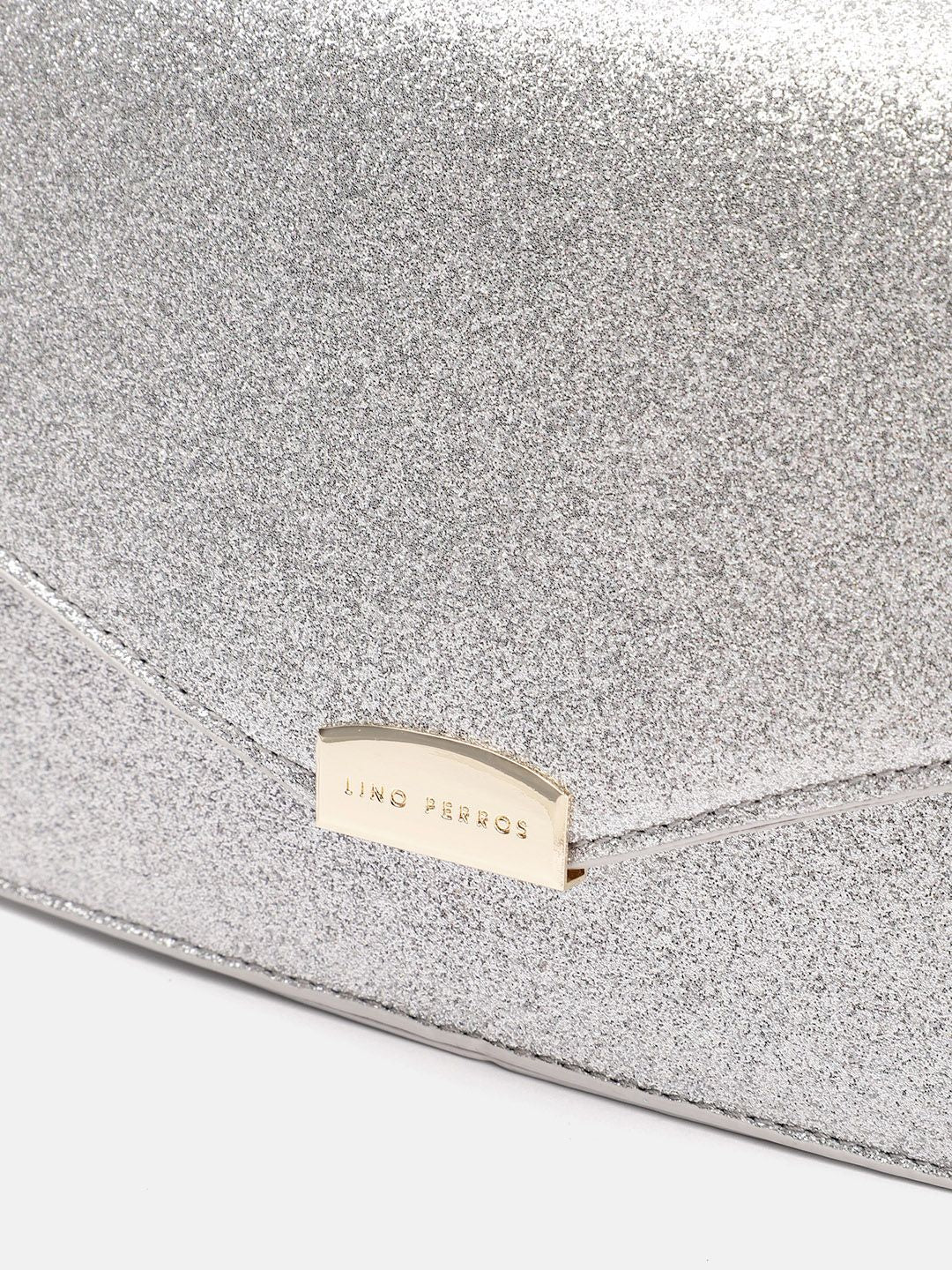 Lino Perros Structured Shimmery Sling Bag