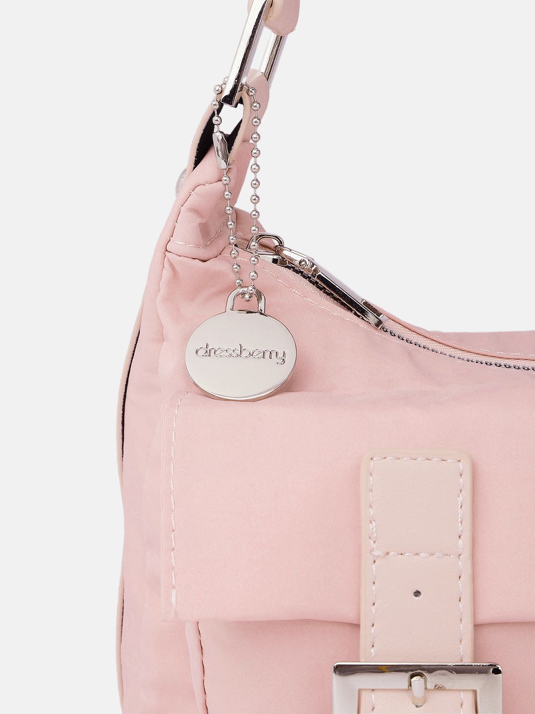 DressBerry Shoulder Bag with Buckle Detail