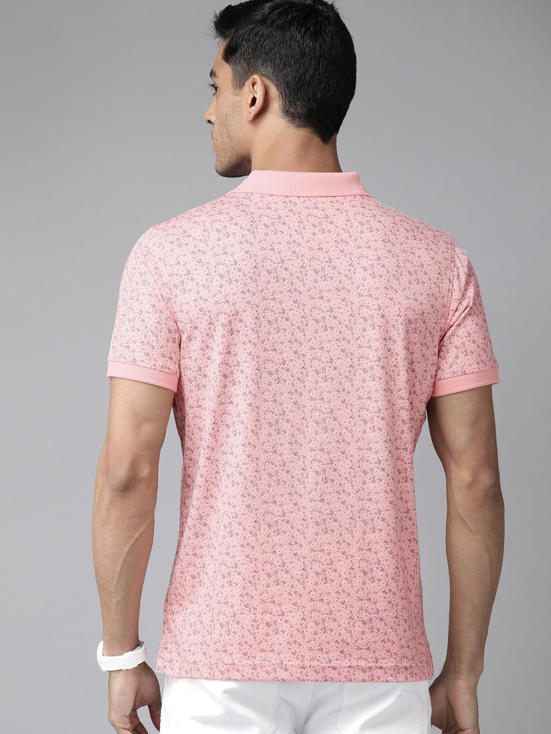 Park Avenue Cotton Rich Polo Collar Slim Fit T-shirt