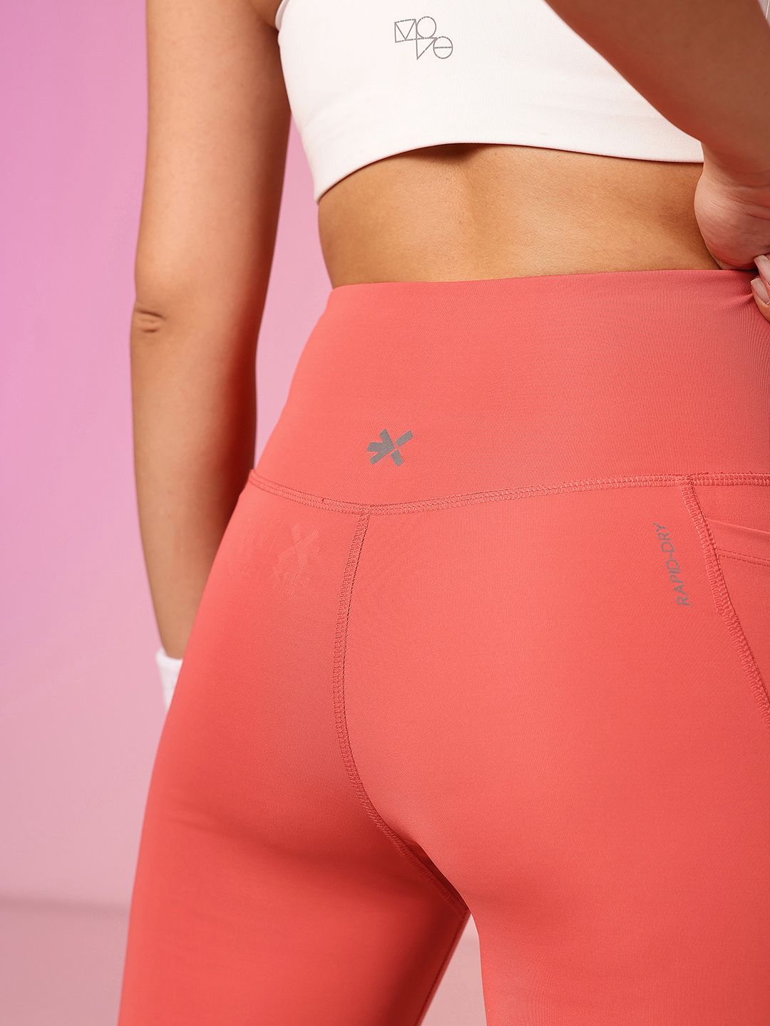 HRX by Hrithik Roshan Women Hi-Sculpt Rapid-Dry Training Tights