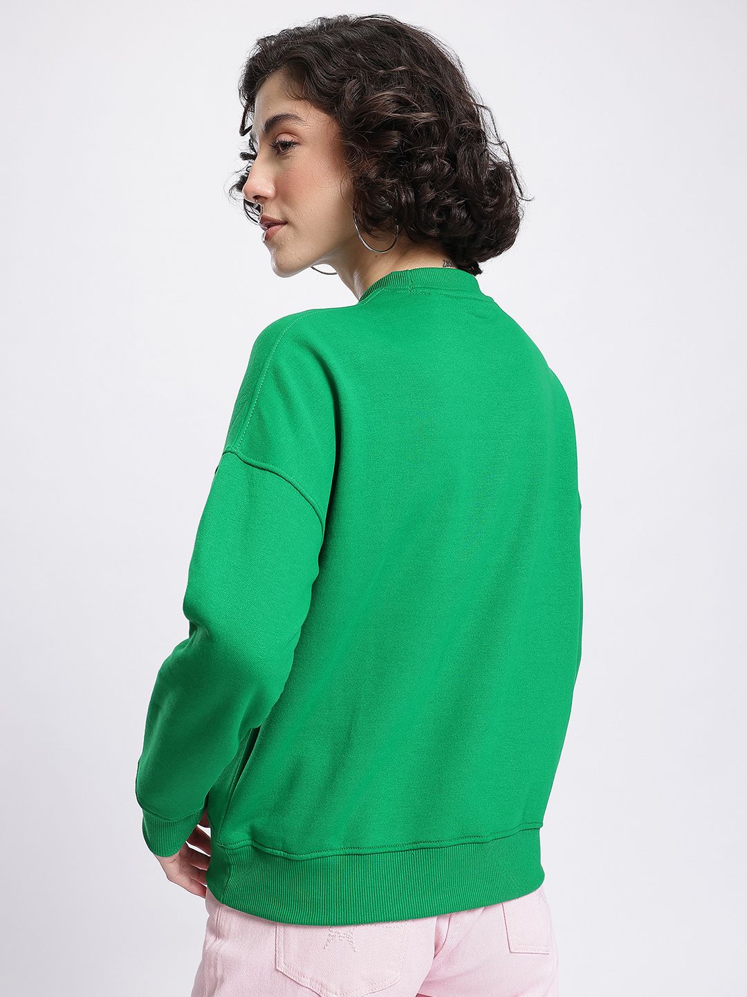 DressBerry Typography Printed Tonic Sweatshirt