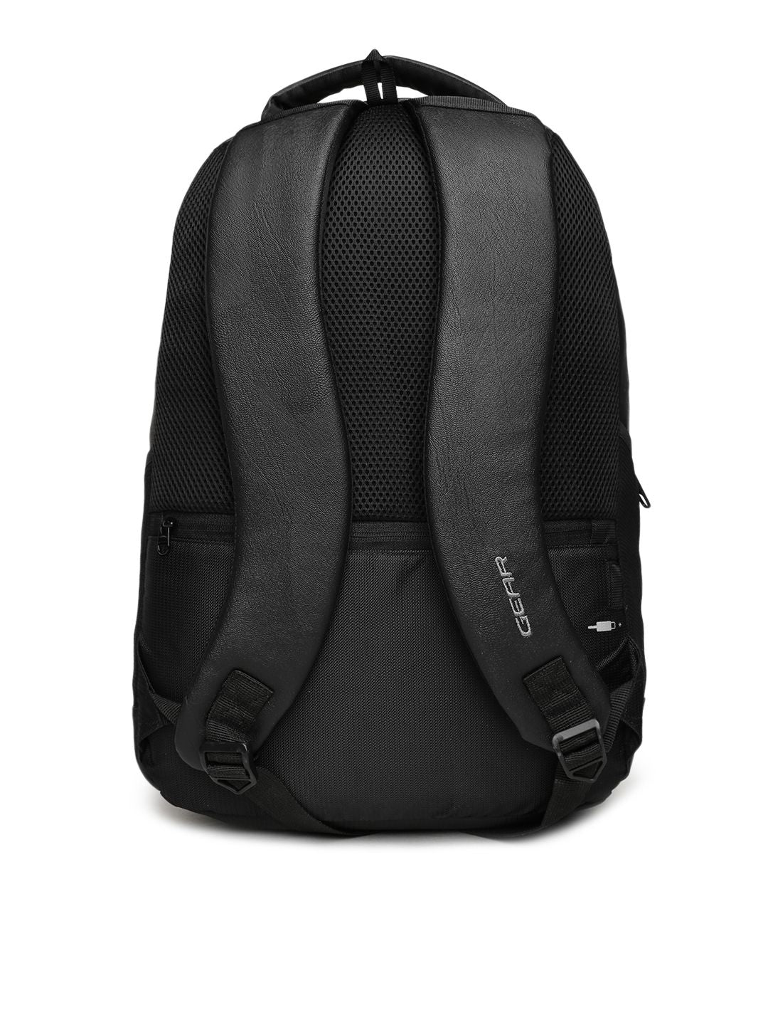 Gear Unisex Black Solid Backpack