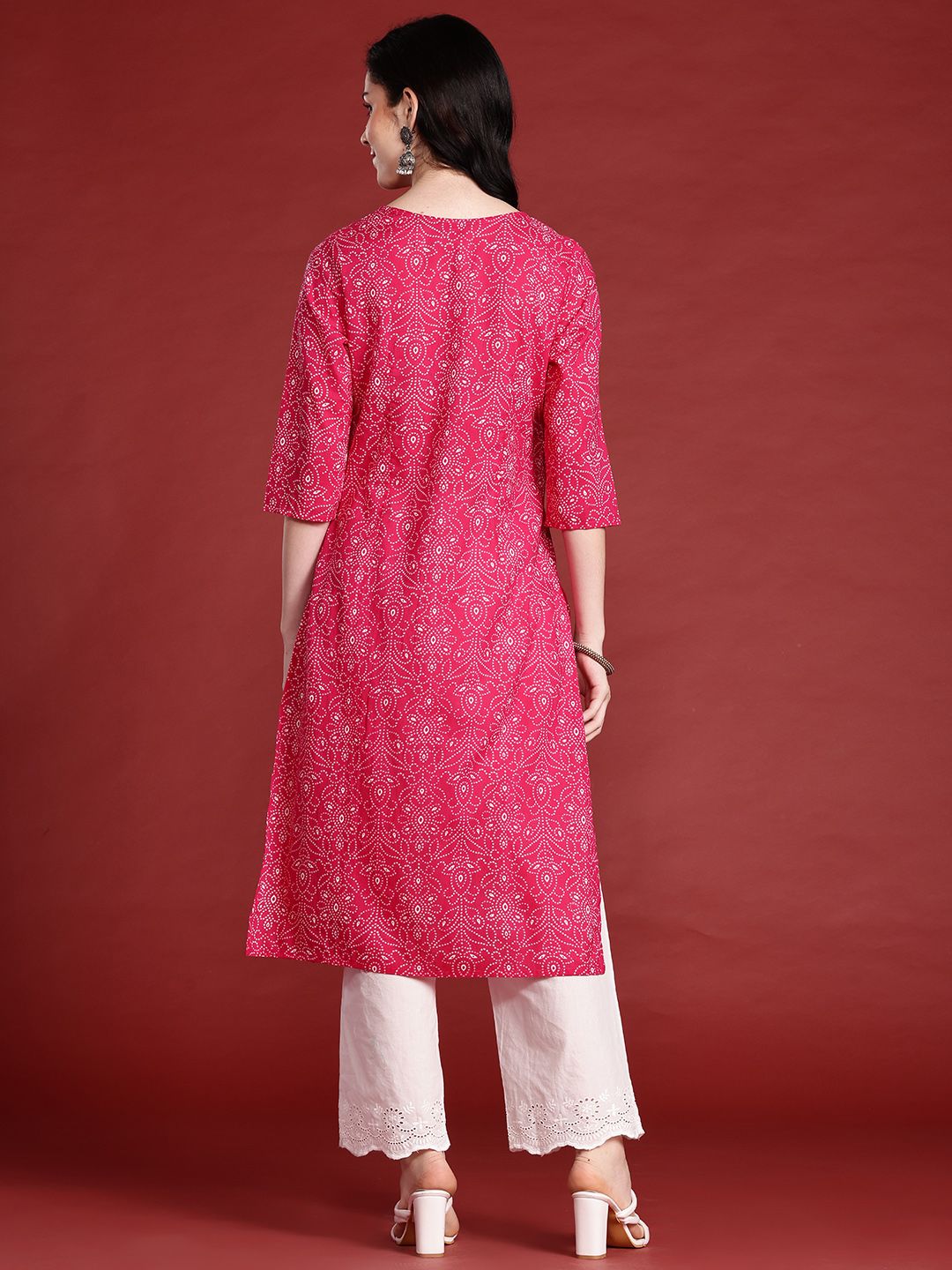 Anouk Indie Florals Printed Pure Cotton Kurta