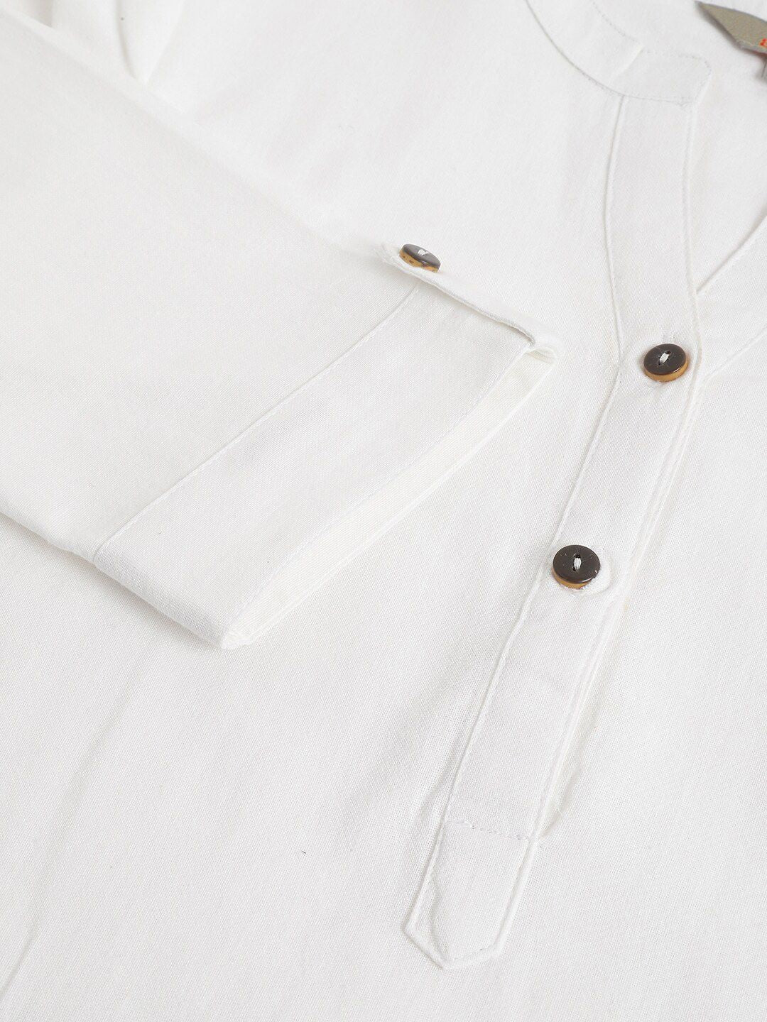 Anouk V-Neck Pure Cotton Short Kurti