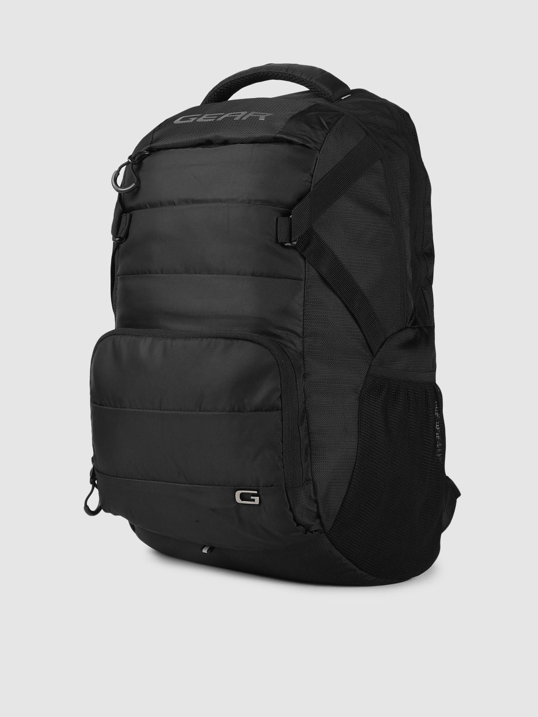 Gear Unisex Black Solid ASPIRE Laptop Backpack