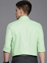 Raymond Self Design Slim Fit Pure Cotton Formal Shirt