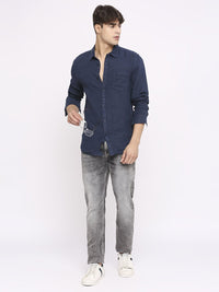 Being Human Pure Linen Slim Fit Casual Shirt