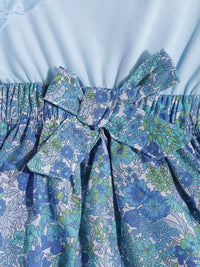 Moms Love Infant Girls Floral Print Fit & Flare Pure Cotton Dress