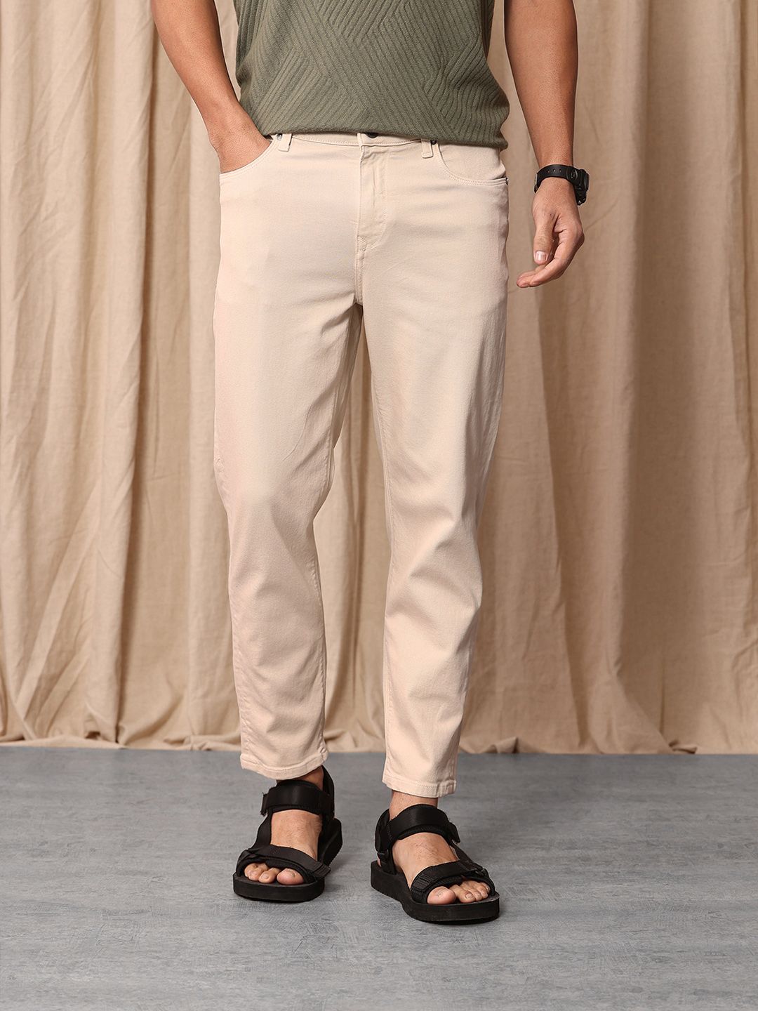 Mr Bowerbird Men Tapered Fit Stretchable Jeans