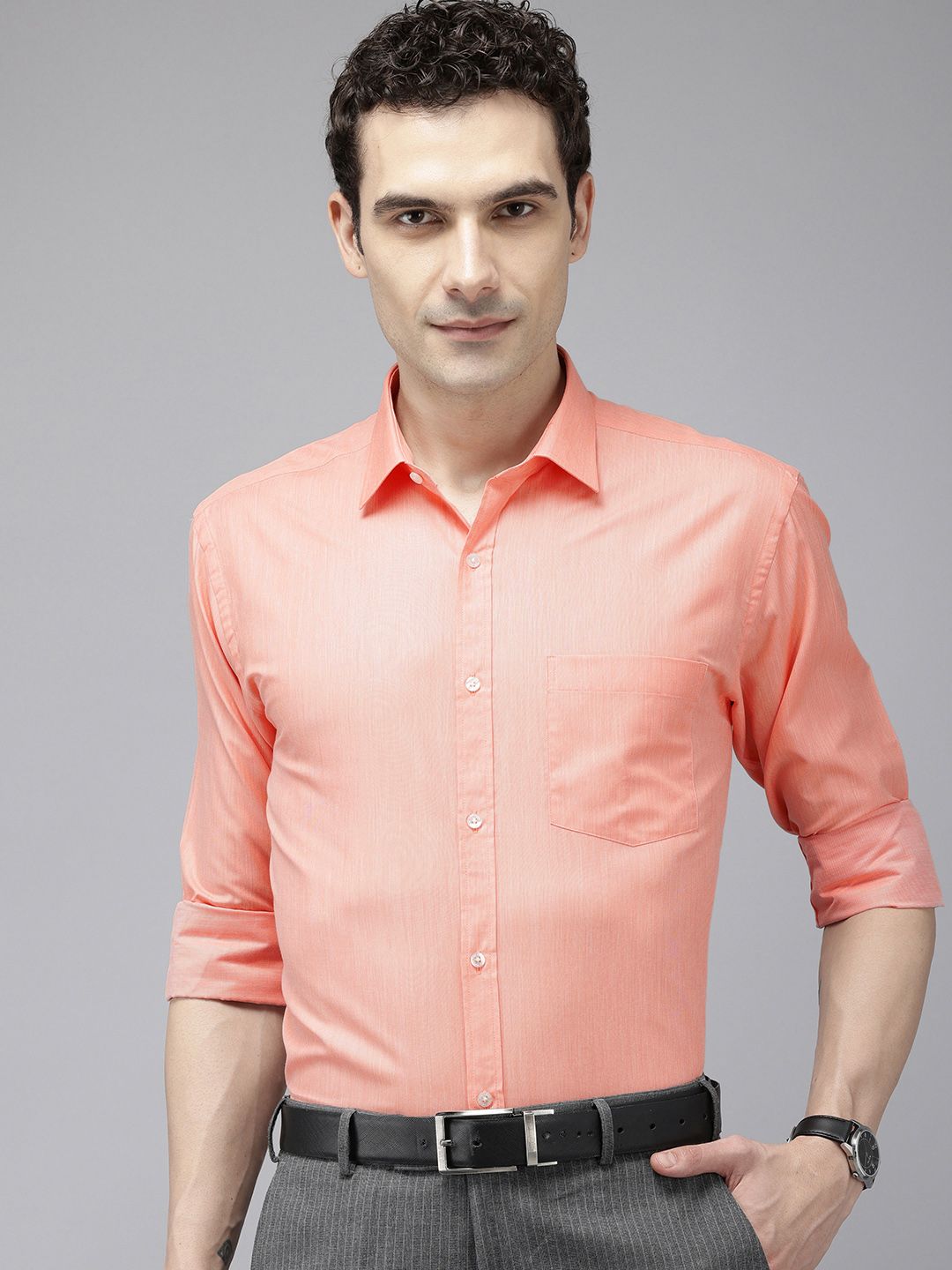 Park Avenue Slim Fit Opaque Formal Shirt