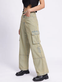 DressBerry Utility Core Cargo-Style Jeans