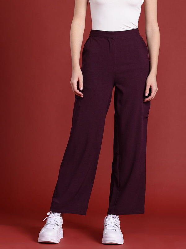 all about you Women Cargo Pocket Trousers