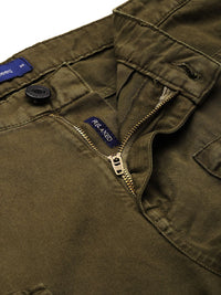 Bene Kleed Men Relaxed Cotton Cargos Trousers