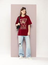 DILLINGER Women Graphic Printed T-shirt