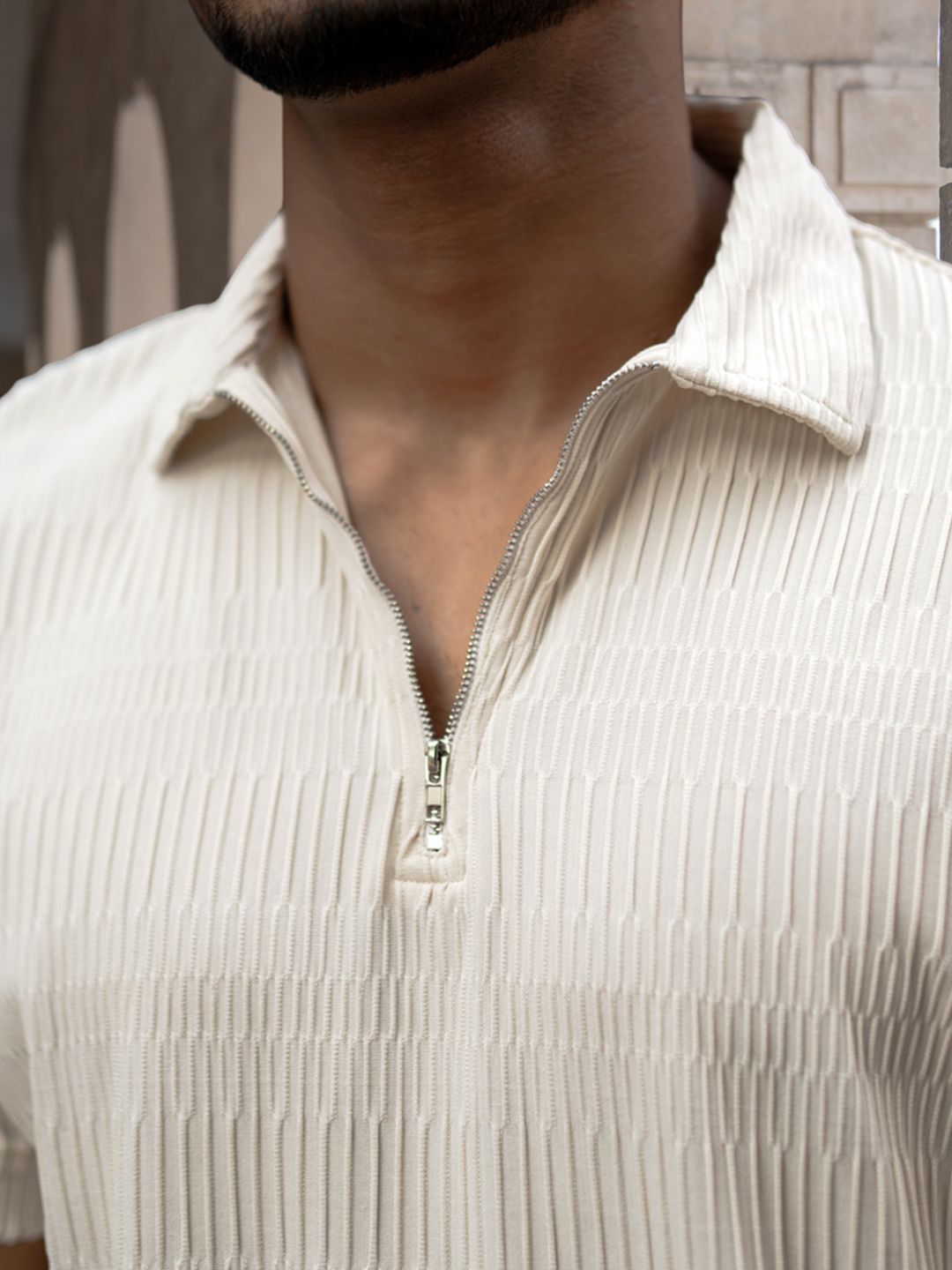 Powerlook Men Polo Collar T-shirt