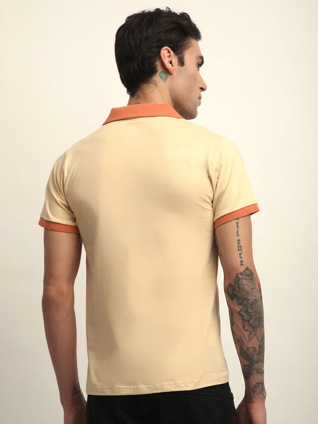 DILLINGER Men Short Sleeve Regular Fit Solid Polo Tshirt