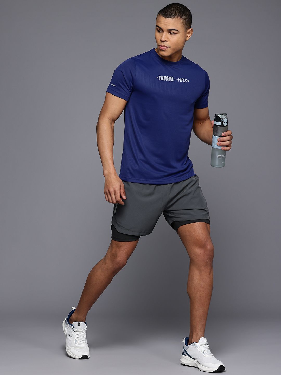HRX by Hrithik Roshan Men Rapid-Dry Running Shorts