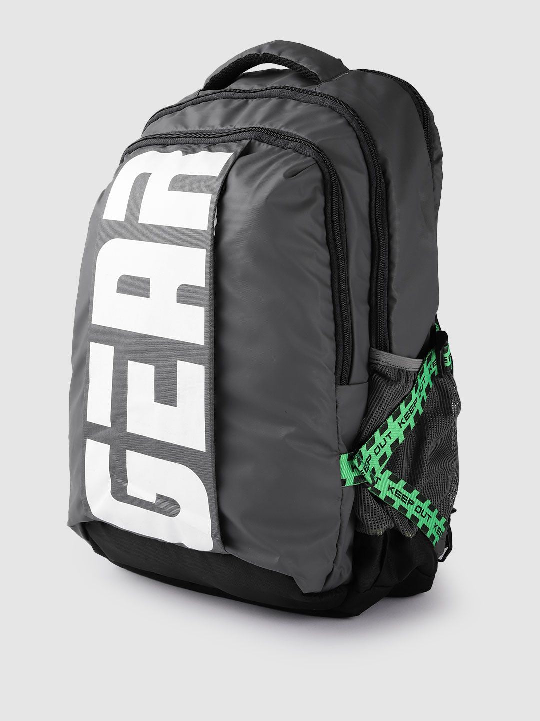 Gear Unisex Brand Logo Print Anti-Theft Backpack- 40.61 L