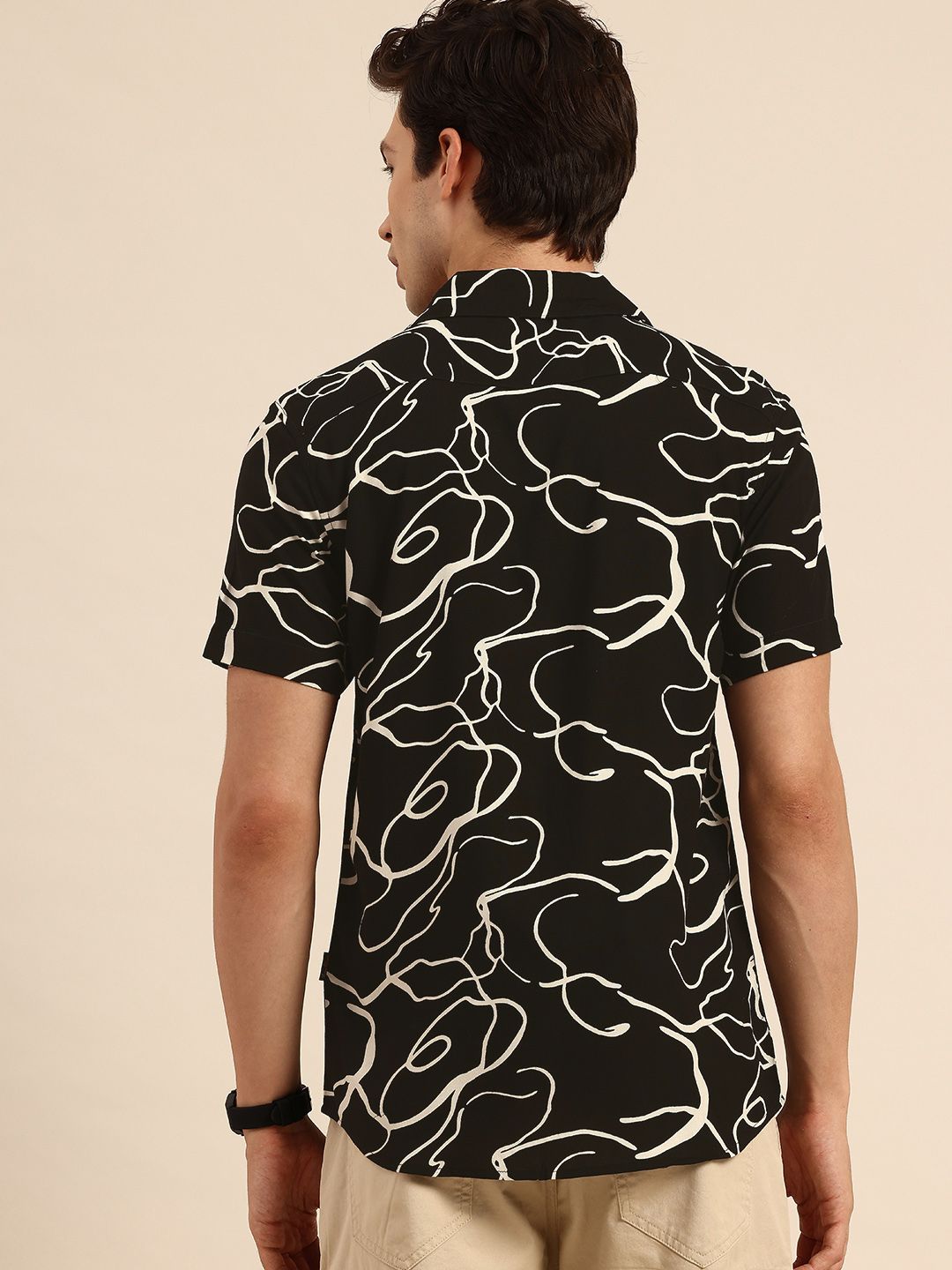 Being Human Abstract Printed Casual Shirt