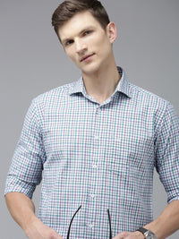 Park Avenue Slim Fit Pure Cotton Checked Casual Shirt