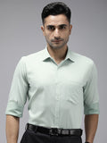 Park Avenue Pure Cotton Self Design Slim Fit Textured Formal Shirt
