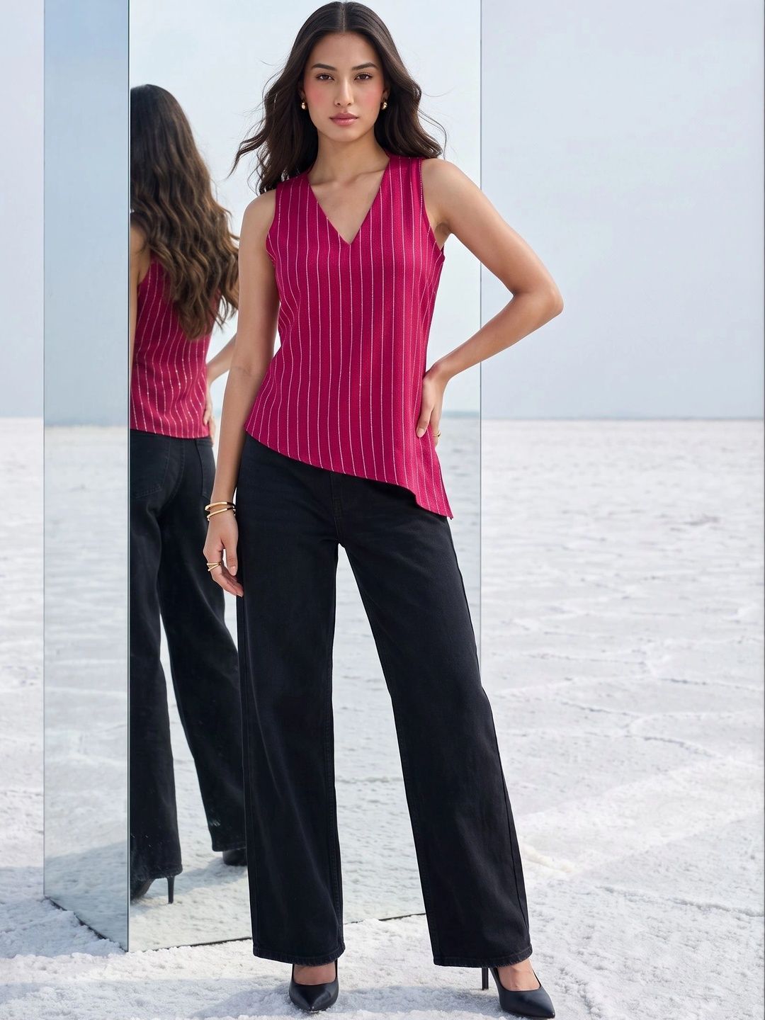 Mamicha Striped Top