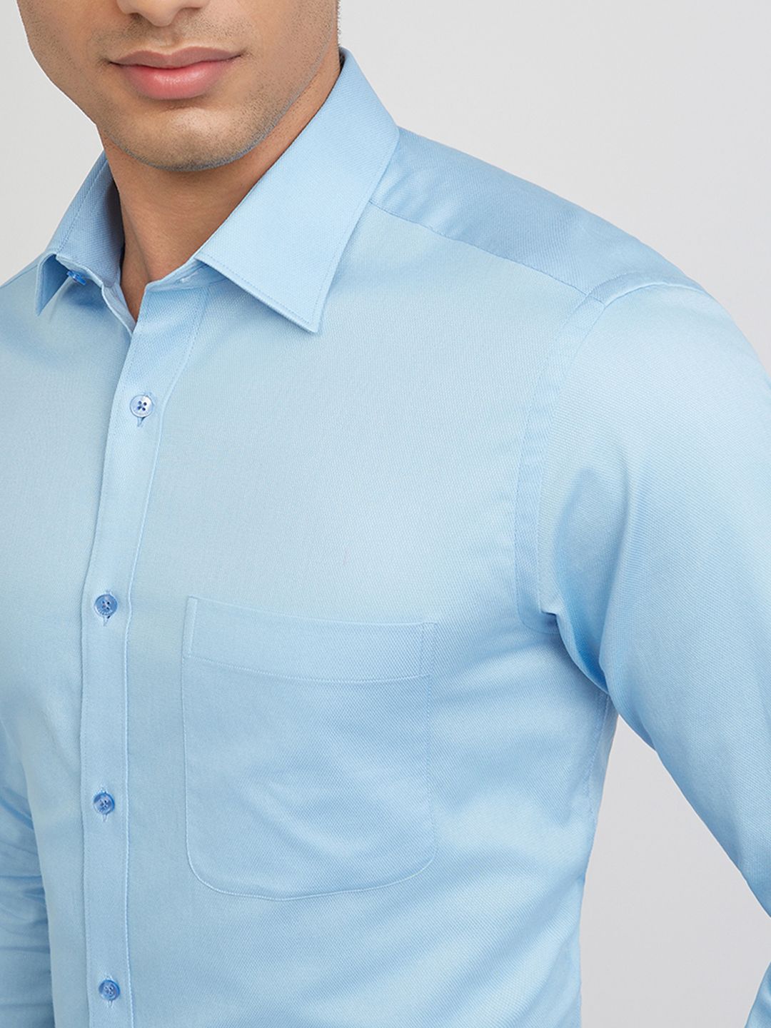 Raymond Pure Cotton Slim Fit Formal Shirt
