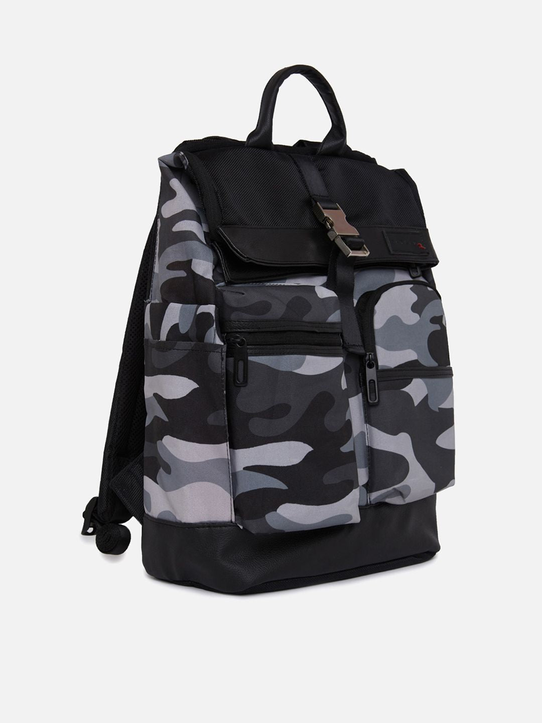 SPYKAR Men Camouflage Nylon Backpacks