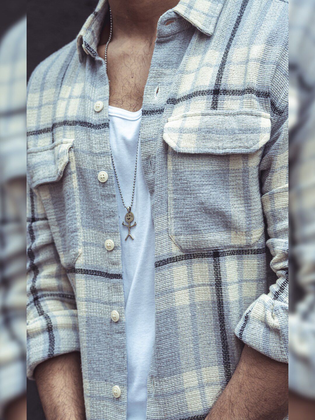 Powerlook Tartan Checked Opaque India Slim Casual Shirt