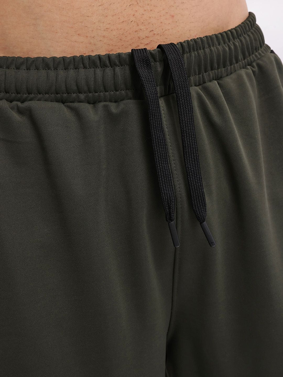 HRX by Hrithik Roshan Men Mid-Rise Rapid-Dry Training Joggers with Contrast Stitch