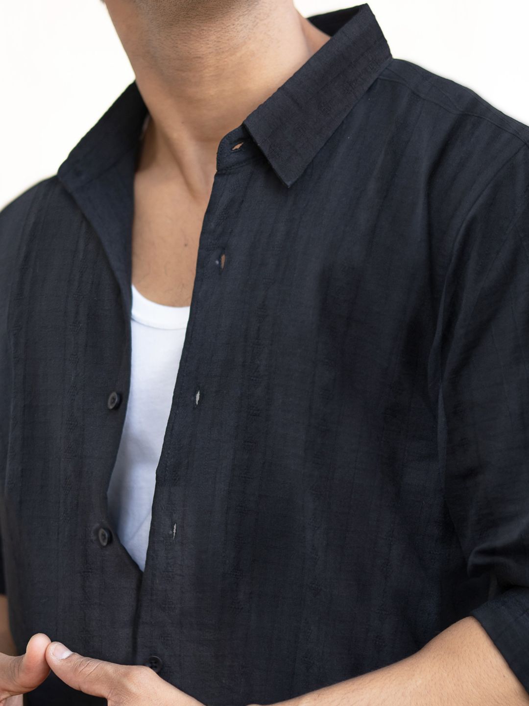 Powerlook Men Opaque Casual Shirt