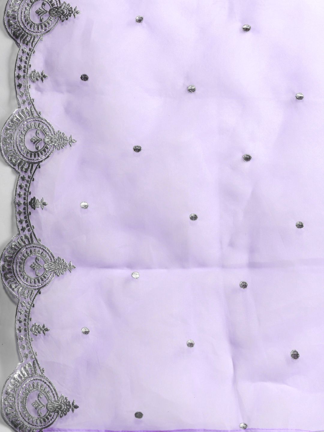 Indo Era Ethnic Motifs Zari Embroidered Kurta With Trousers & Dupatta