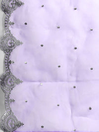 Indo Era Ethnic Motifs Zari Embroidered Kurta With Trousers & Dupatta