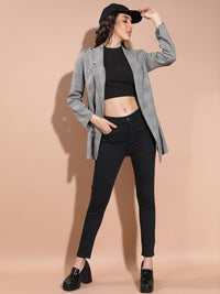 Basics By Tokyo Talkies Women Mid-Rise Slim Fit Clean Look Stretchable Jeans
