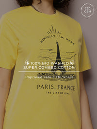 DILLINGER Women Oversized Printed Crew Neck Tshirt