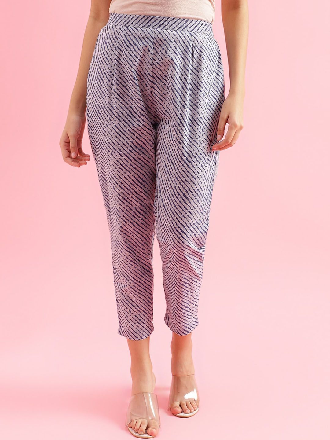 KALINI Women Printed Regular Patchwork Kurta Trousers & Dupatta