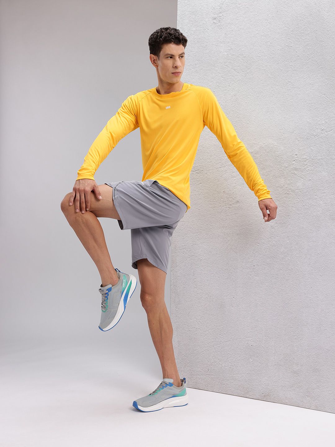 HRX by Hrithik Roshan Raglan Sleeves Training T-shirt