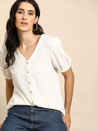 all about you Puff Sleeves Top