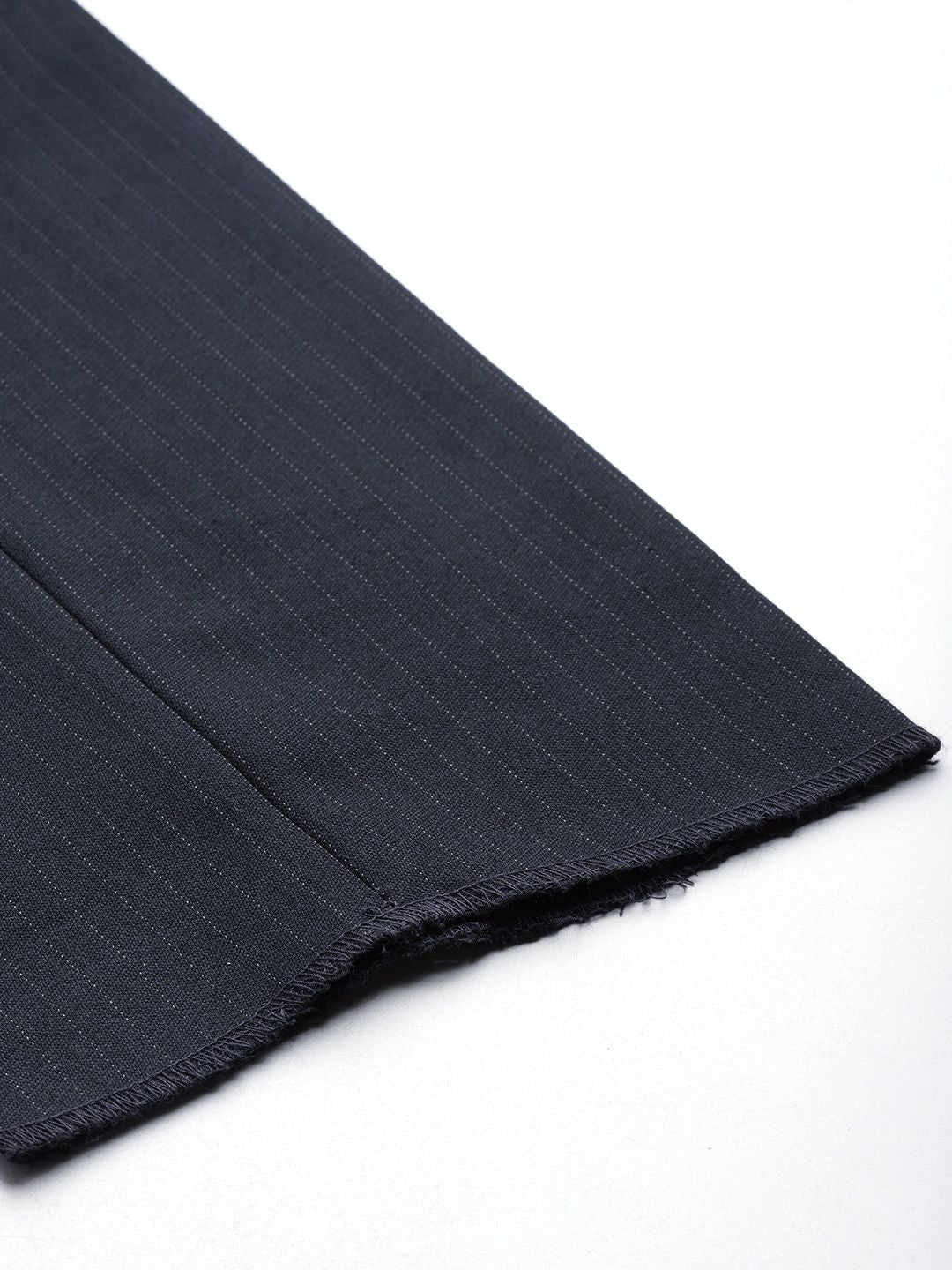 Raymond Men Striped Slim Fit Trousers