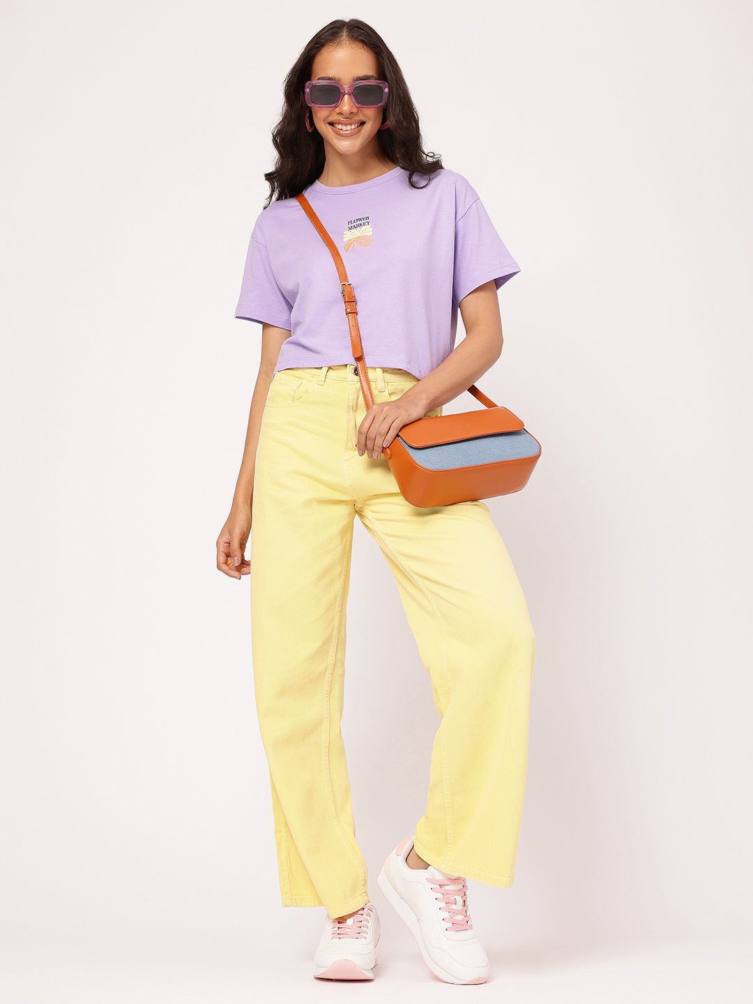 DressBerry Pastel Powerhouse Flower Tribe T-shirt