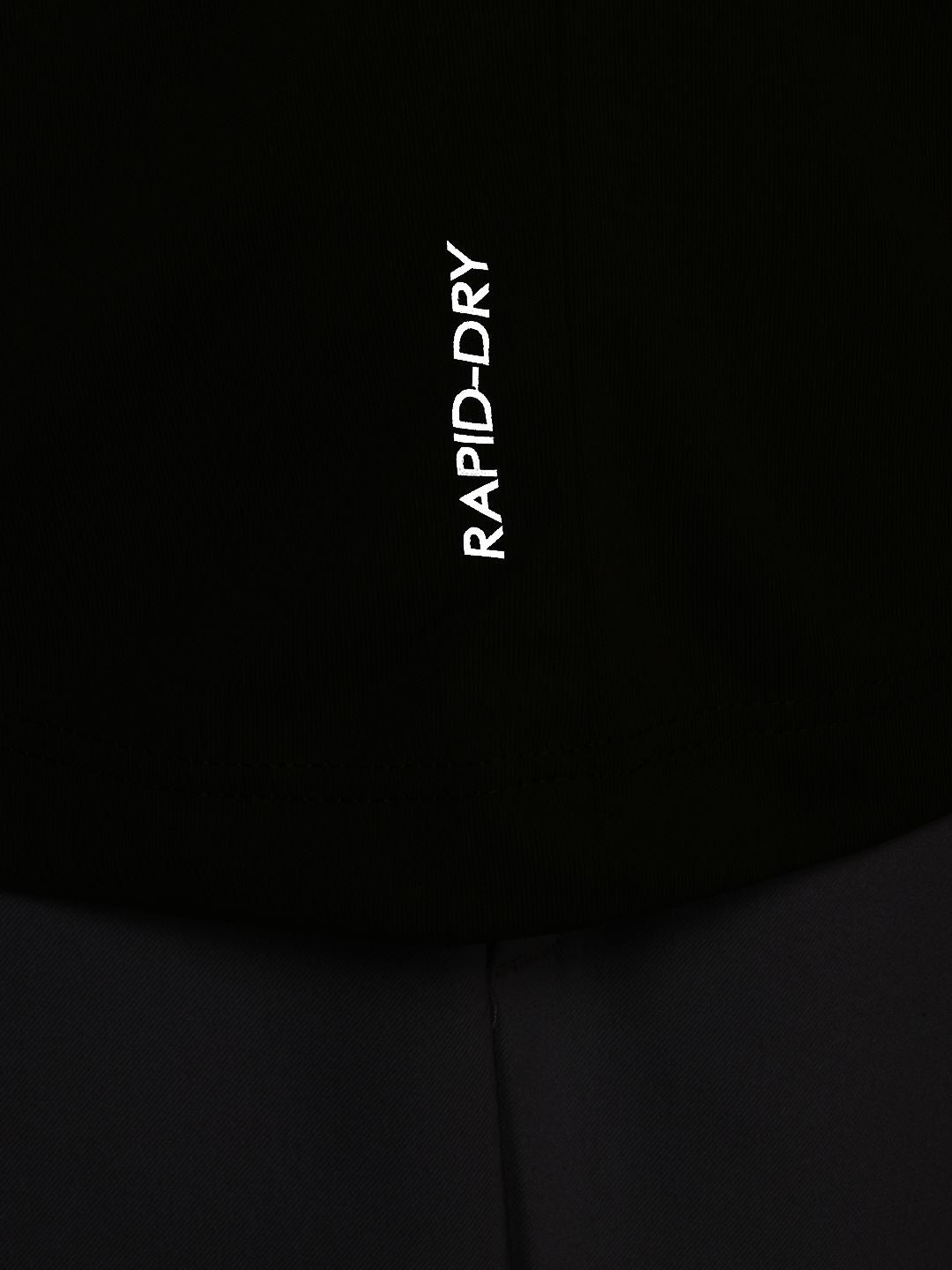 HRX by Hrithik Roshan Rapid-Dry Typography Print Training T-shirt with Reflected Detail