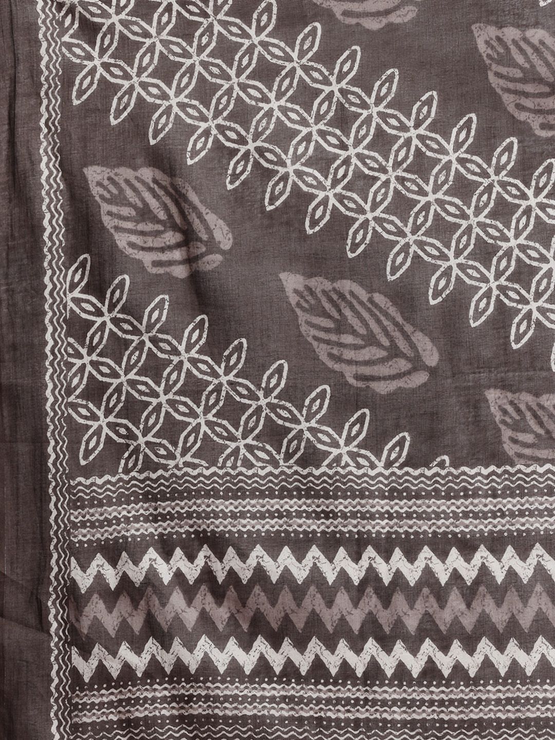 Indo Era Printed Pure Cotton Kurta with Trousers & With Dupatta