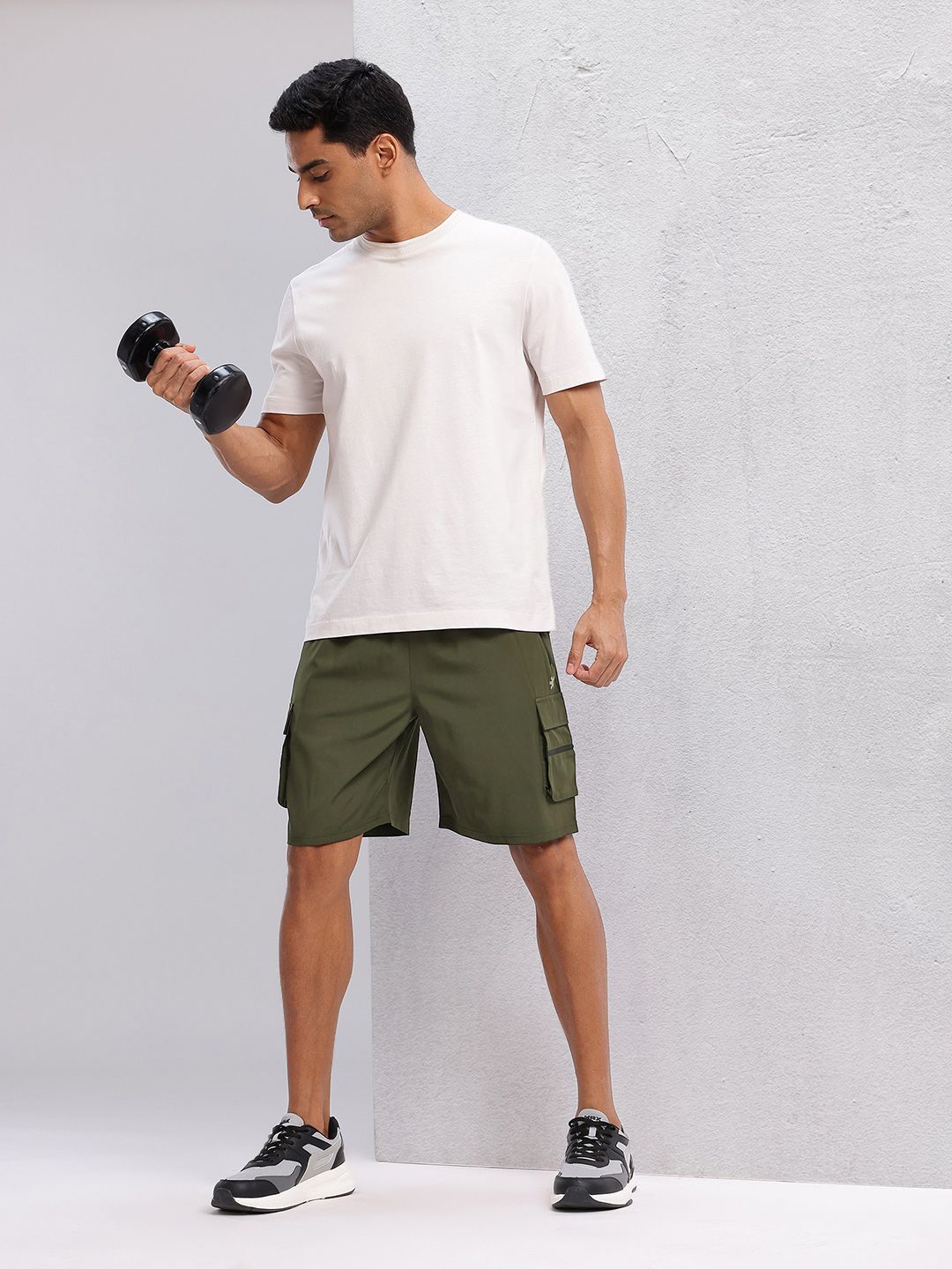 HRX by Hrithik Roshan Men Training Shorts with Utility Pockets