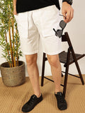 Thomas Scott Men Pure Cotton Solid Shorts