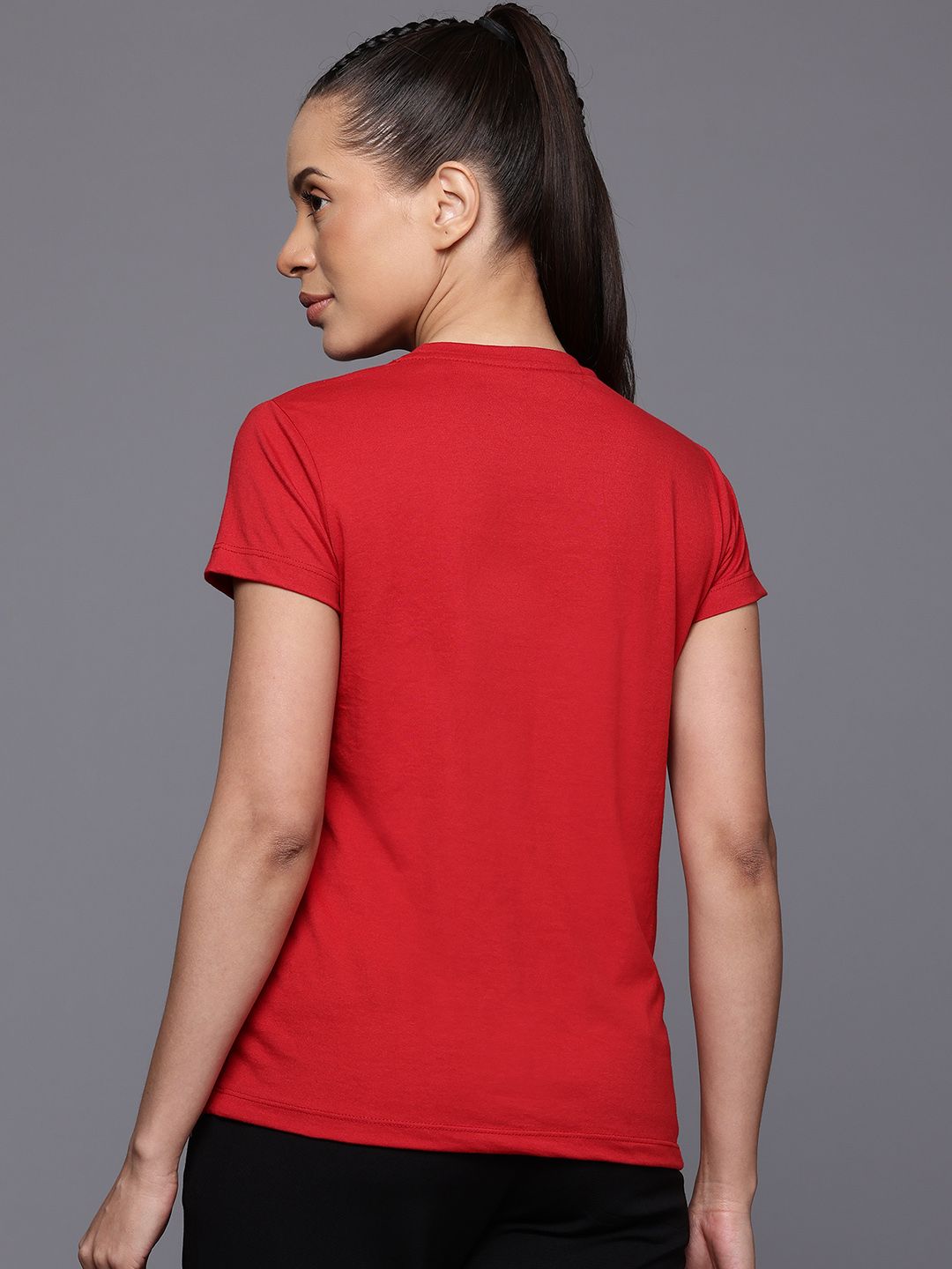 HRX by Hrithik Roshan Lifestyle Brand Logo Print T-shirt