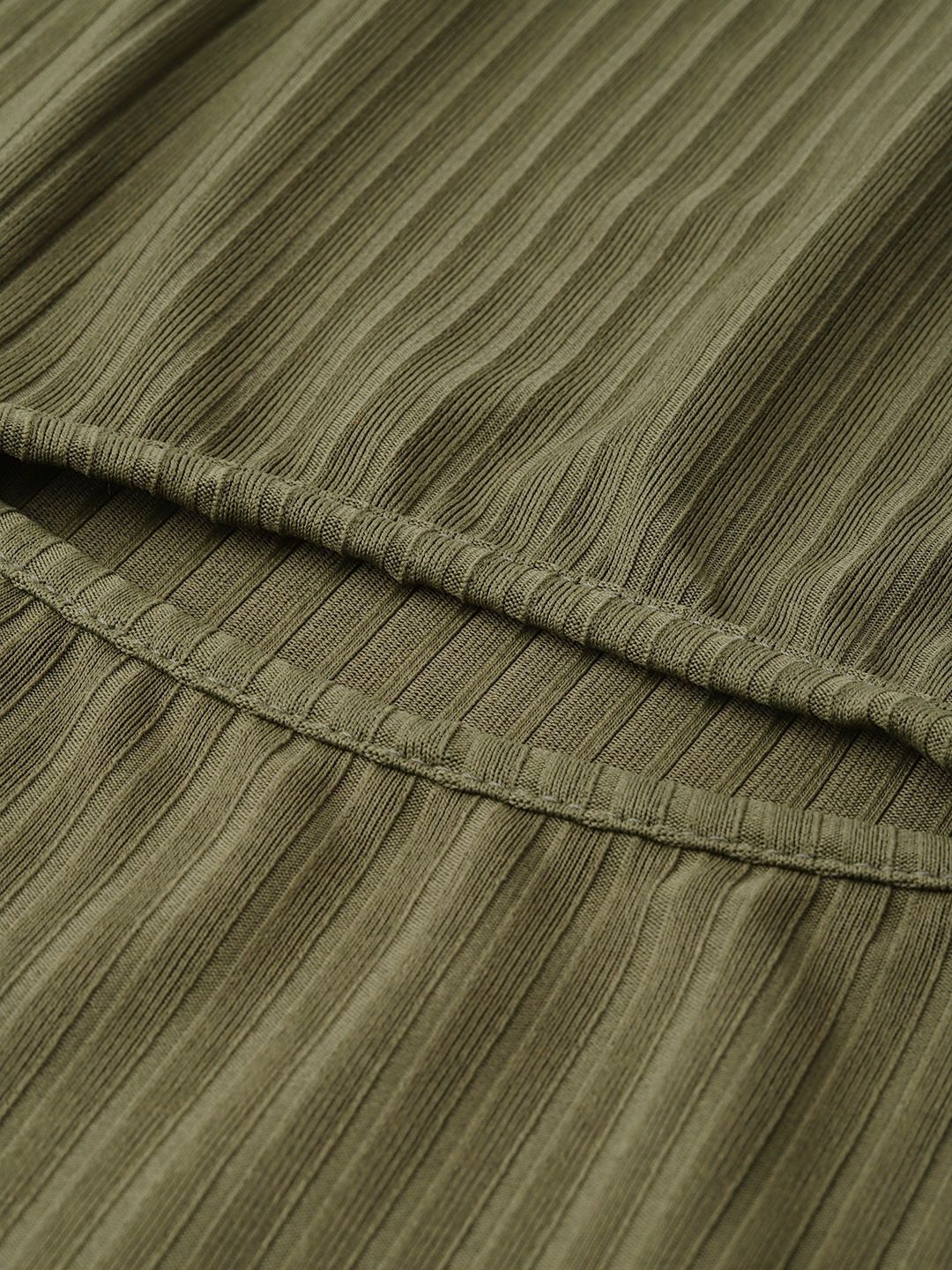 DressBerry Spicy Cut-Outs Ribbed Bodycon Mini Dress