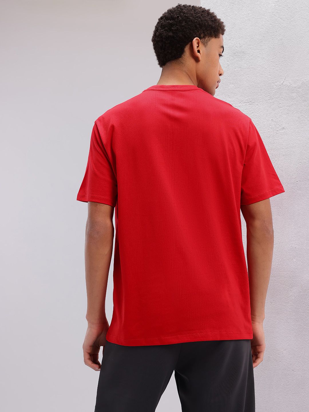 HRX by Hrithik Roshan Men Typography Printed Training T-shirt